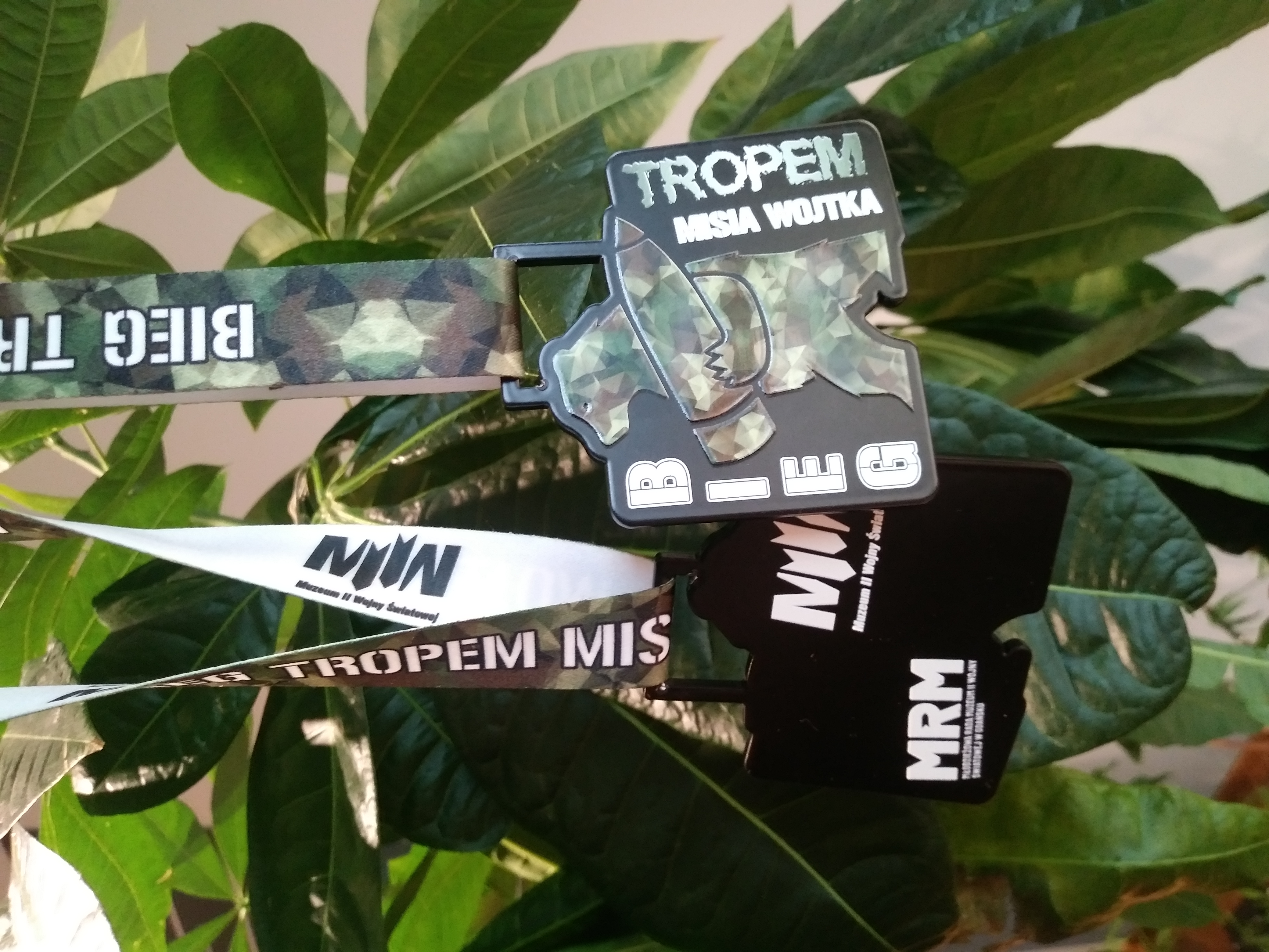 Medal - Bieg "Tropem Misia Wojtka"